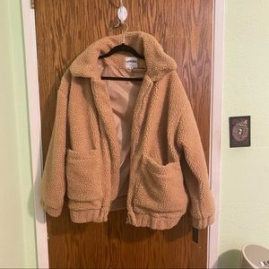 I AM GIA brown teddy jacket